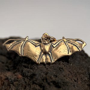 NOCTOR - bat, pendant, bronze