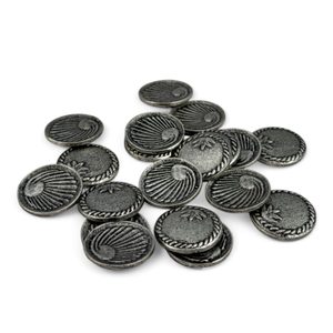 Celtic coin, replica, silver