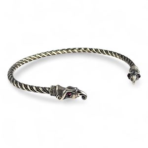 Huginn and Muninn, Viking Torc, silver