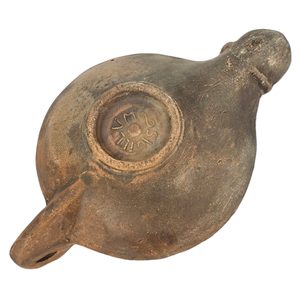 OIL LAMP, gladiator's duel, lantern