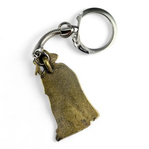 Krakonoš key ring, zinc old brass