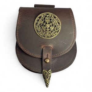 Tarsoly - Viking Borre, leather bag