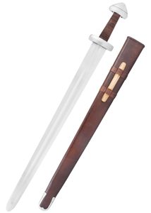 TORSHOV, Wikingerschwert mit Lederscheide