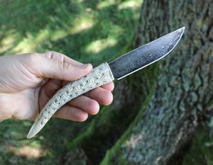 RURIK, DAMASCUS KNIFE - DAMASCUS STEEL KNIVES{% if kategorie.adresa_nazvy[0] != zbozi.kategorie.nazev %} - WEAPONS - SWORDS, AXES, KNIVES{% endif %}