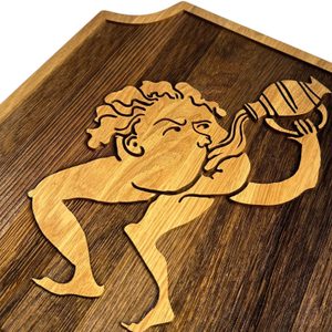 Bottomless Hole, wooden wall shield, Kingdom Come: Deliverance 2, large