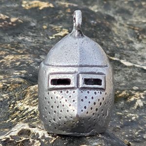 Medieval helmet - knight, pendant