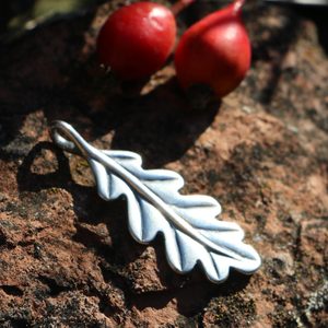 OAK LEAF, SILVER PENDANT, AG 925 - PENDANTS{% if kategorie.adresa_nazvy[0] != zbozi.kategorie.nazev %} - SILVER JEWELLERY{% endif %}