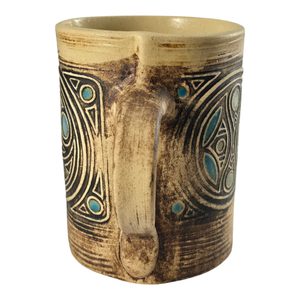 Celtic ceramic mug