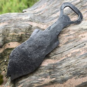 Carp, forged beer opener for fishermen