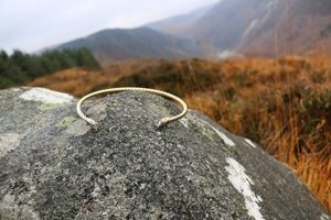 FLÓKI, Viking Brass Torques by Wulflund