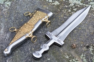 PUGIO, ROMAN DAGGER, TYPE POMPEI - COSTUME AND COLLECTORS’ DAGGERS{% if kategorie.adresa_nazvy[0] != zbozi.kategorie.nazev %} - WEAPONS - SWORDS, AXES, KNIVES{% endif %}