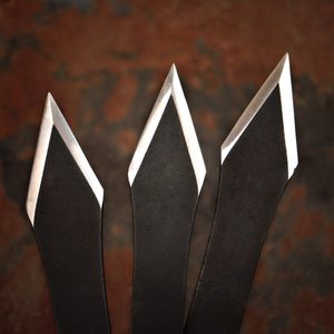 PIRANHA NO-RELOAD THROWING KNIVES, set of 3