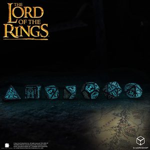 The Lord of the Rings: Moria Würfelset, Glow in the Dark