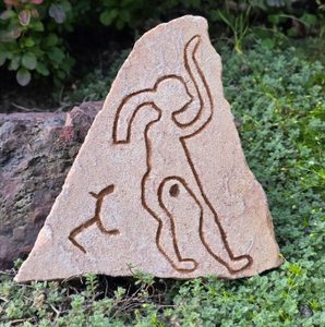Petroglyph - carved in stone