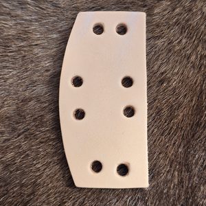 Lederschuppen, 1 Stück, naturfarben