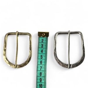 Belt buckle 40mm, old brass