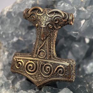 RAVEN THOR HAMER Scania, bronze, pendant