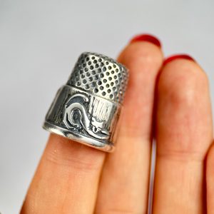 CATS, silver thimble