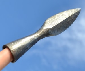 Forged spear, decorative replica
