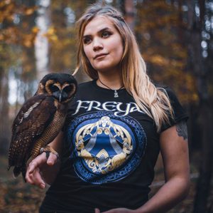 FREYA NORDIC GODDESS DAMEN T-SHIRT IN FARBE - DAMEN-T-SHIRTS{% if kategorie.adresa_nazvy[0] != zbozi.kategorie.nazev %} - T-SHIRTS, BOOTS - ROCK MUSIC{% endif %}