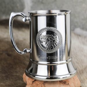 GAME OF THRONES STAINLESS STEEL STEIN STARK - GAME OF THRONES{% if kategorie.adresa_nazvy[0] != zbozi.kategorie.nazev %} - LICENSED MERCH - FILMS, GAMES{% endif %}