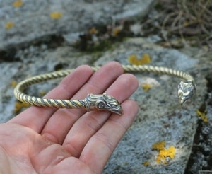 GRIFFIN, brass torques