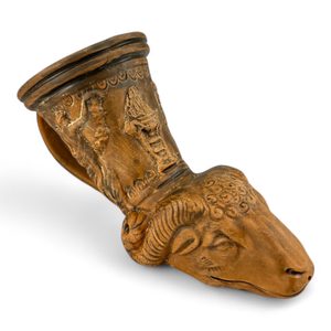 RHYTON - ancient ritual vessel, ram