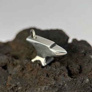 SMITH's ANVIL, sterling silver pendant