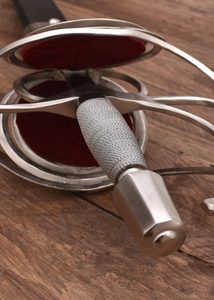 Pappenheimer Korbrapier mit drahtumwickeltem Griff, 114 cm