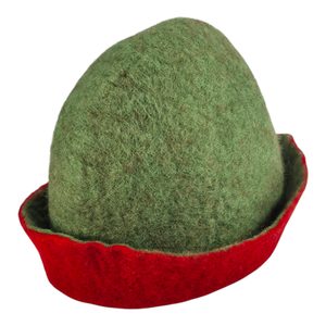 Chapeau de feutre médiéval, laine