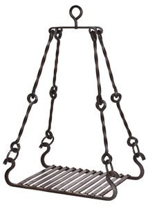 Historical grill grate, hand forged