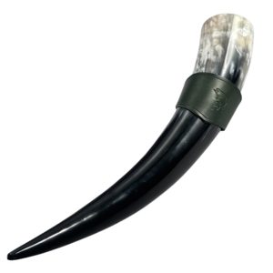 Porte-corne en cuir de poisson - cadeau pour les pêcheurs