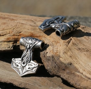 TÓR, THORS HAMMER, PENDANT, ZINC, ANTIQUE SILVER - VIKING PENDANTS{% if kategorie.adresa_nazvy[0] != zbozi.kategorie.nazev %} - JEWELLERY - BRONZE, ZINC{% endif %}