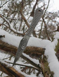 MUNINN ETCHED THROWING KNIFE - 1 PIECE - SHARP BLADES - THROWING KNIVES{% if kategorie.adresa_nazvy[0] != zbozi.kategorie.nazev %} - WEAPONS - SWORDS, AXES, KNIVES{% endif %}