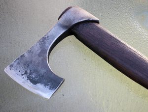 SLAVOJ FORGED SLAVIC - VIKING AXE, SHARP - AXES, POLEWEAPONS{% if kategorie.adresa_nazvy[0] != zbozi.kategorie.nazev %} - WEAPONS - SWORDS, AXES, KNIVES{% endif %}