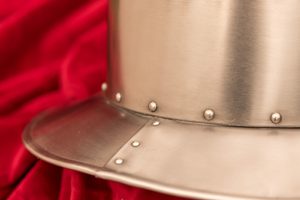 IRON HAT - RIVETED HELMET - MEDIEVAL HELMETS{% if kategorie.adresa_nazvy[0] != zbozi.kategorie.nazev %} - ARMOUR HELMETS, SHIELDS{% endif %}