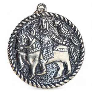 SOKOLNÍK Großmährischer Talisman aus Silber 925 15g