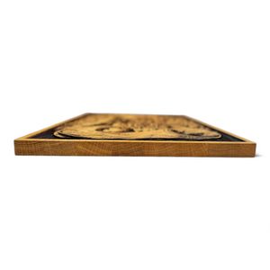 Heimdall, wall decoration, wood 32x46cm