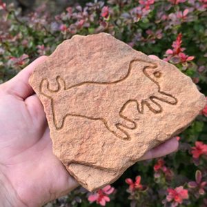 Petroglyph - carved in stone