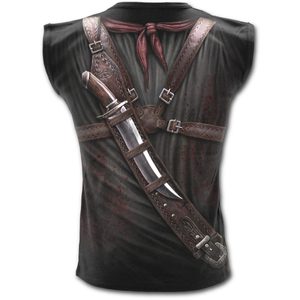 HOLSTER WRAP - ALLOVER SLEEVELESS T-SHIRT BLACK - HERREN-T-SHIRTS, SPIRAL DIRECT{% if kategorie.adresa_nazvy[0] != zbozi.kategorie.nazev %} - T-SHIRTS, BOOTS - ROCK MUSIC{% endif %}