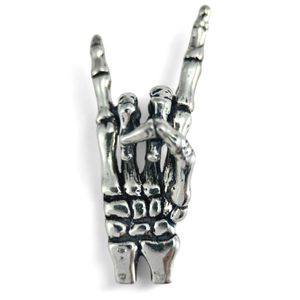 DEVIL HORNS - pendentif en argent pour les rockers