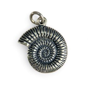 AMMONITE, sterling silver pendant
