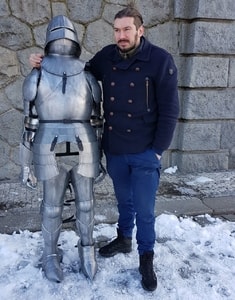 PLATE ARMOUR - ALUMINIUM - FOR FILMMAKERS - SUITS OF ARMOUR{% if kategorie.adresa_nazvy[0] != zbozi.kategorie.nazev %} - ARMOUR HELMETS, SHIELDS{% endif %}