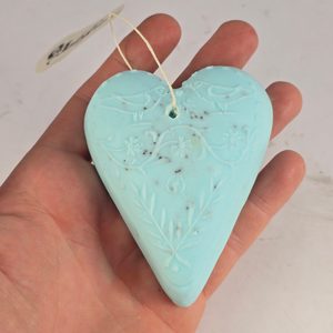 Medieval soap MALESSOW, small heart