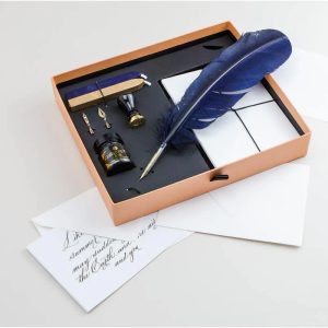 Manuscript Heritage gift set, correspondence quill