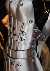 Gants d'armure gothiques, acier