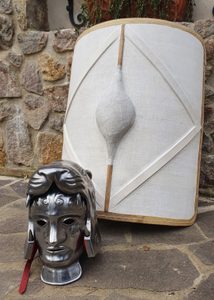 GLADIATORENSCHILD, SCUTUM, POMPEJI - SCHILDE LIVING HISTORY{% if kategorie.adresa_nazvy[0] != zbozi.kategorie.nazev %} - RÜSTUNGEN{% endif %}