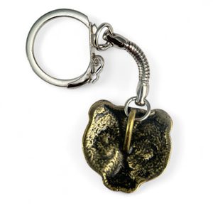 Ursus, porte-clés d'ours, fourmi zinc. laiton