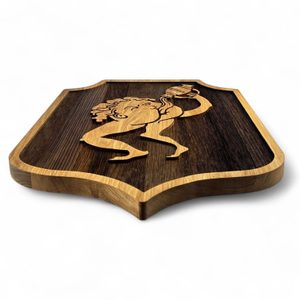 Bottomless Hole, wooden wall shield, Kingdom Come: Deliverance 2, large