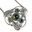 TRISKEL, art nouveau jewellery, necklace, Moldavite Ag 925/1000